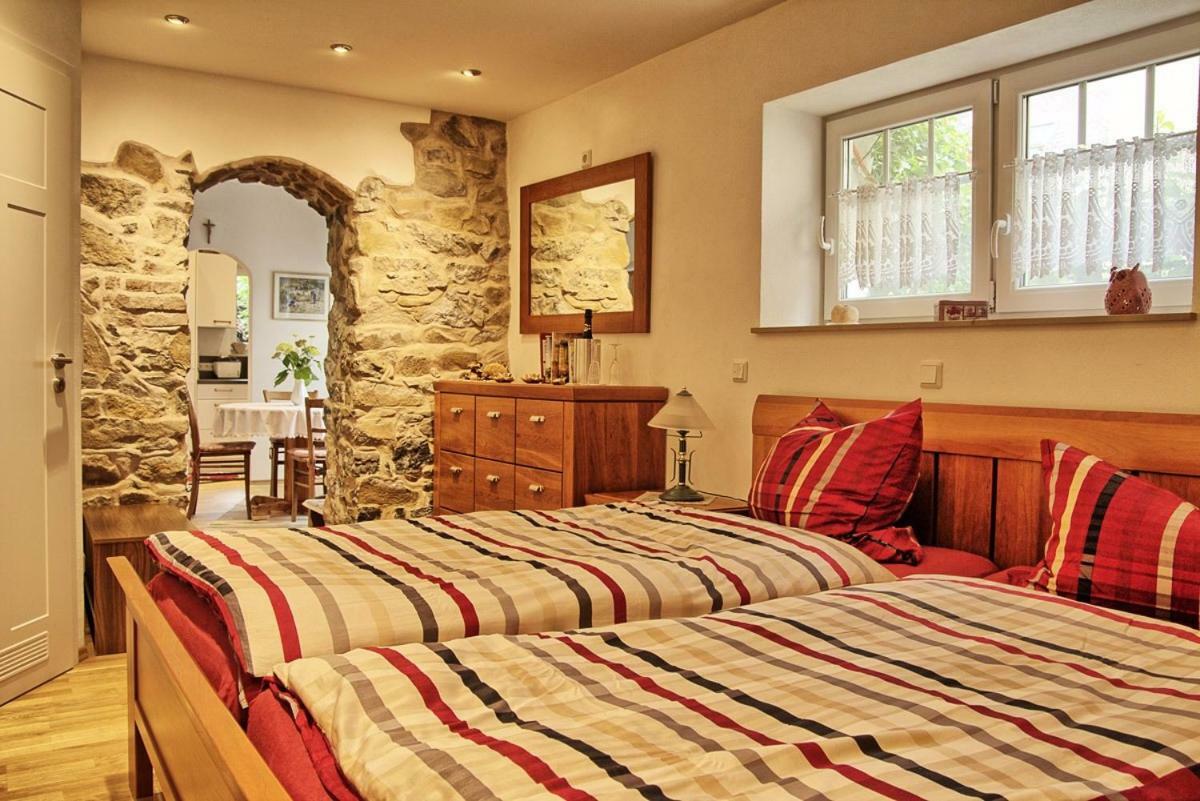 Ferienwohnung Auszeit Flair der Provence Hausen  Exterior foto